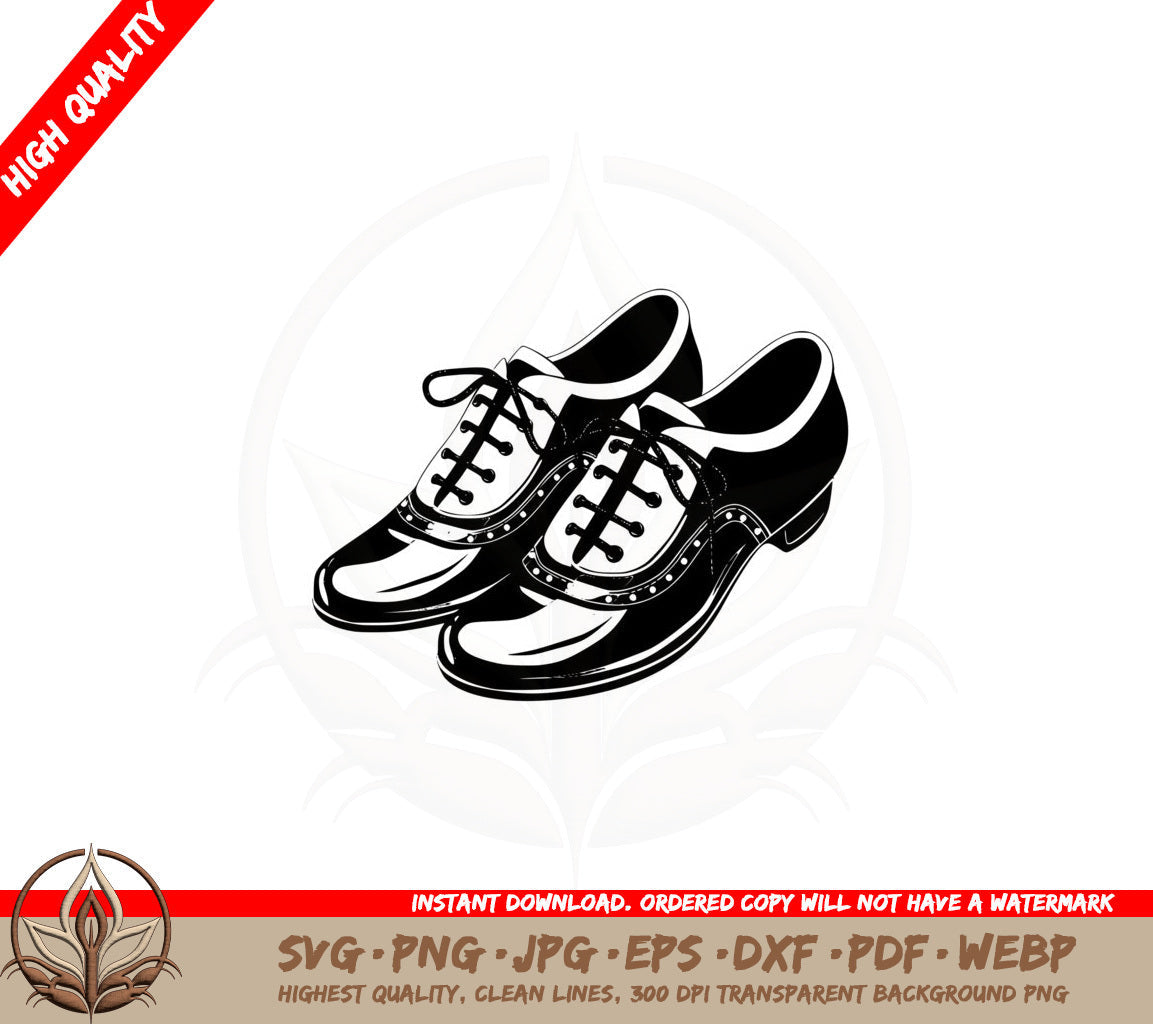 Bavarian Shoes SVG Cut File Design for Cricut  Silhouette Crafters 