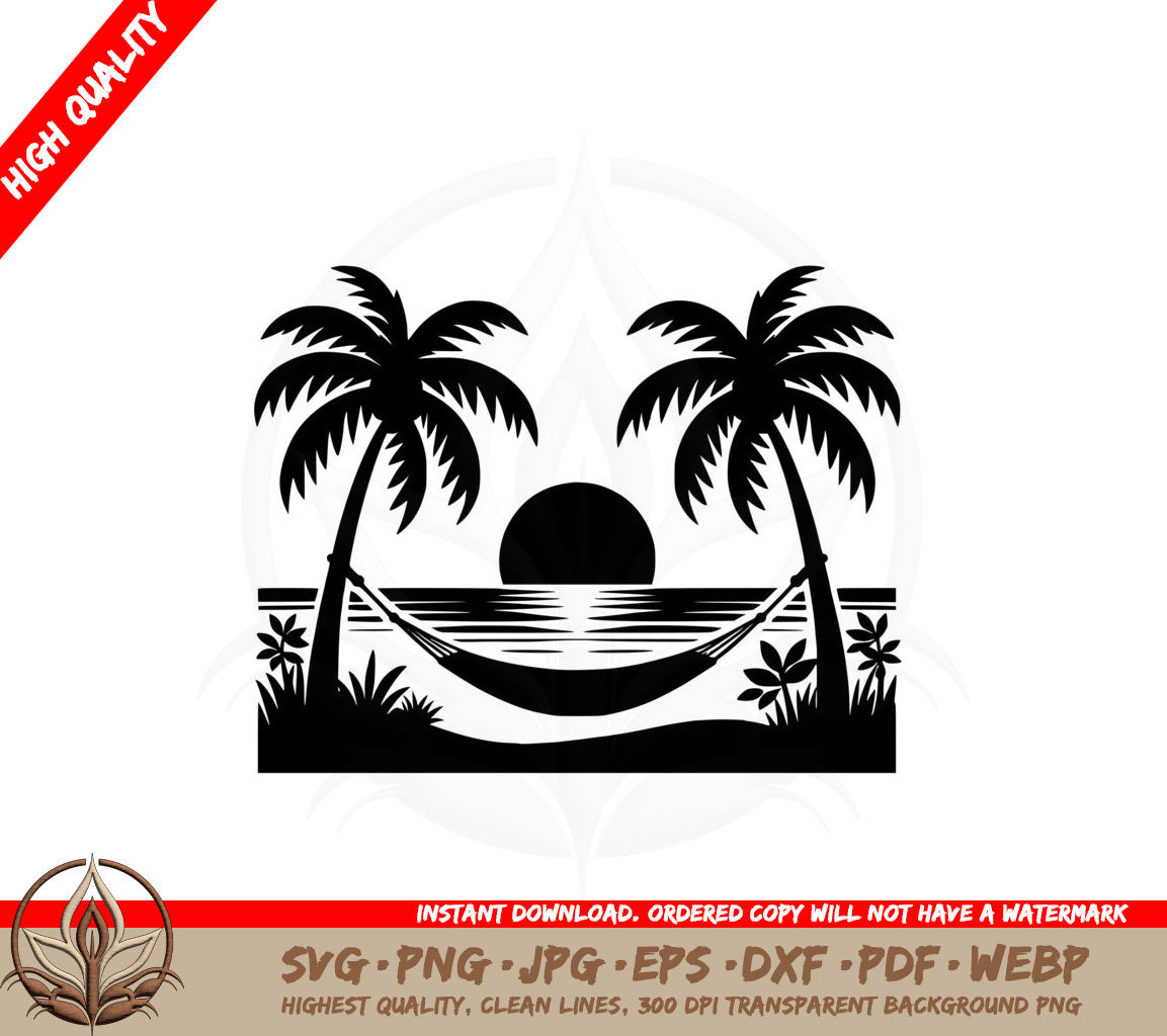 Beachside Bliss SVG Cut File Download