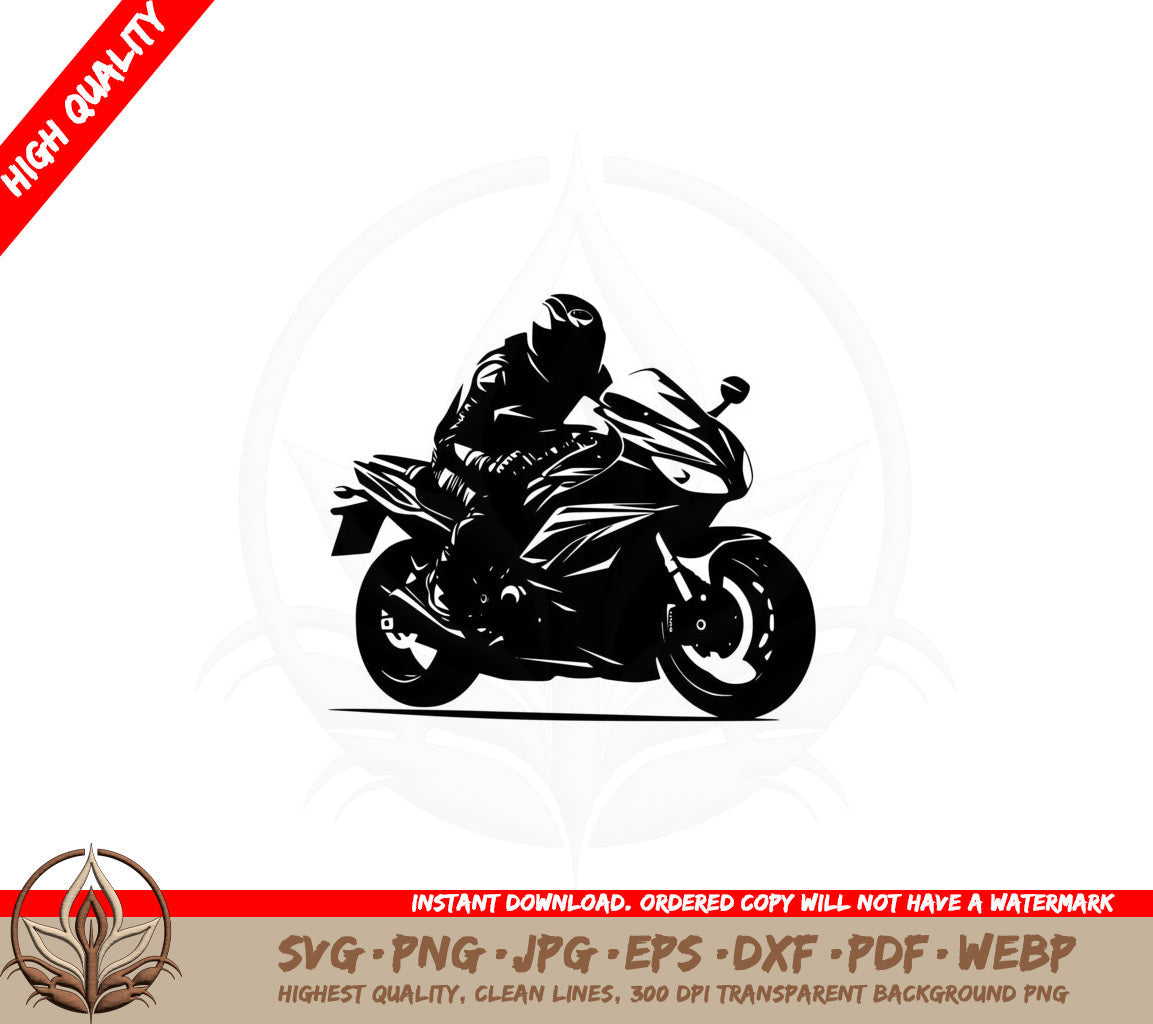 Beautiful Sportsbike SVG  Instant Download SVG PNG JPG AI PDF DXF EPS WebP 