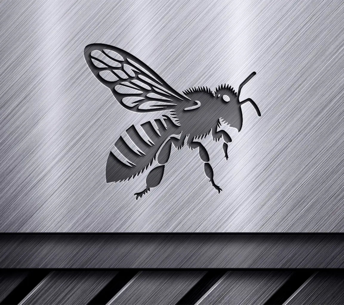  Bee Silhouette SVG -  Super Bee Design SVG