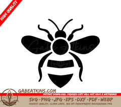  Bee SVG Icon - Illustration Clipart SVG