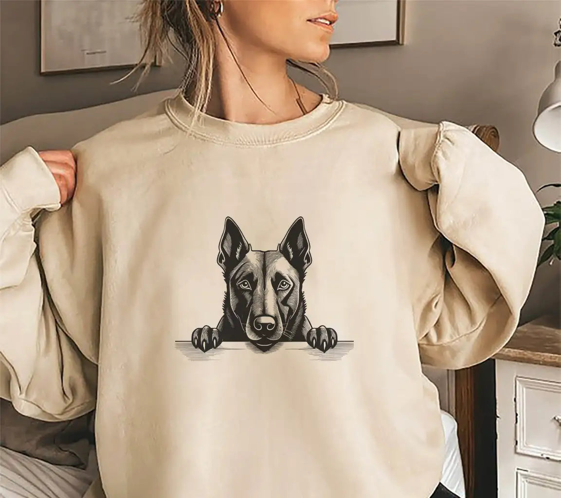 Belgian Laekenois Dog SVG -  Tabletop Portrait SVG