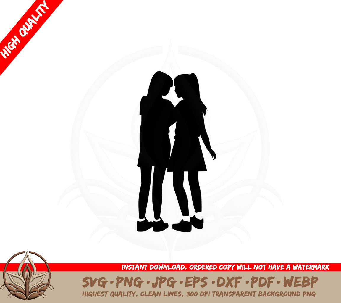 Best Girl Friends SVG 