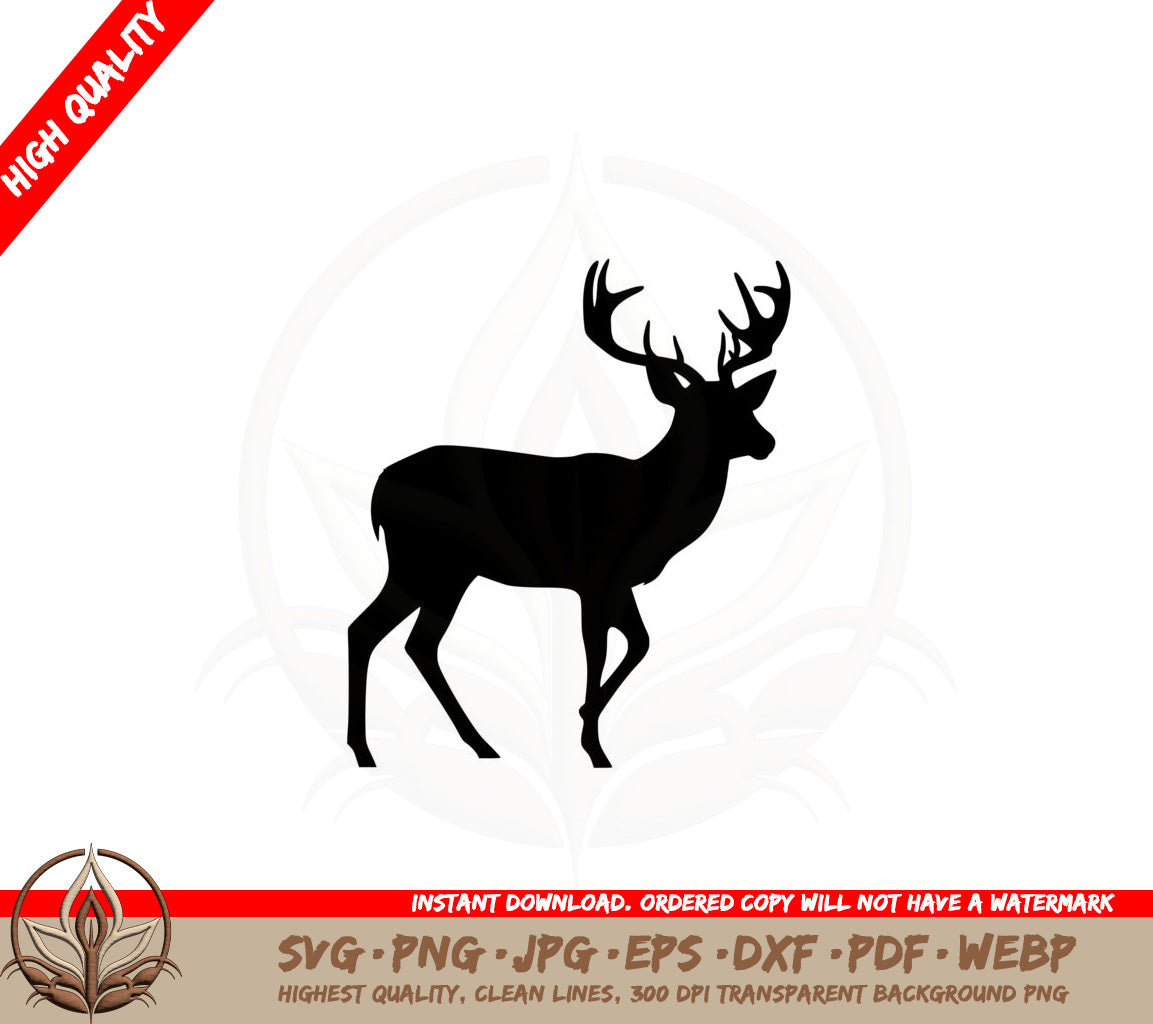 Big Buck SVG Cut File   Digital Download 