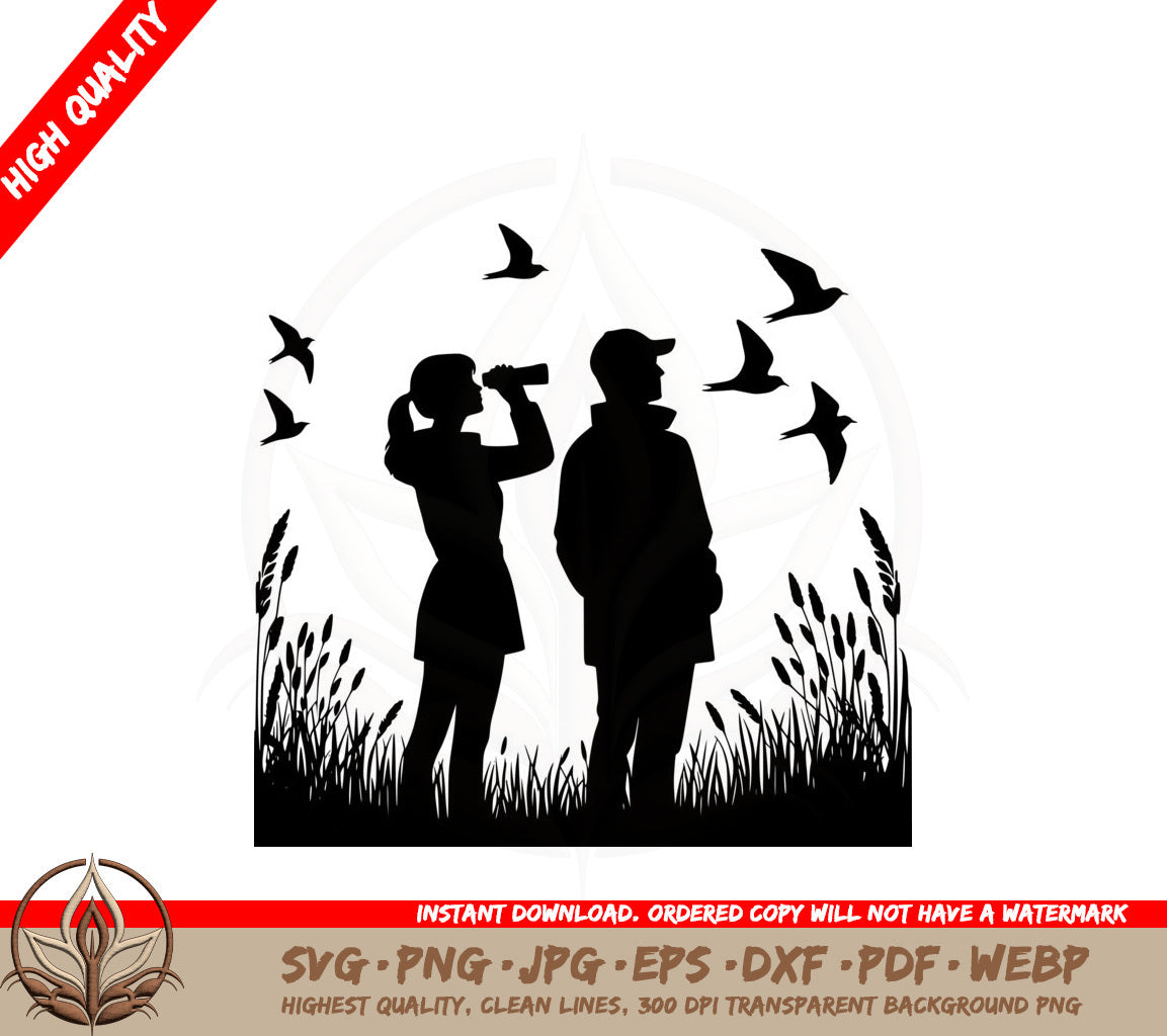 Birdwatching Buddies SVG 