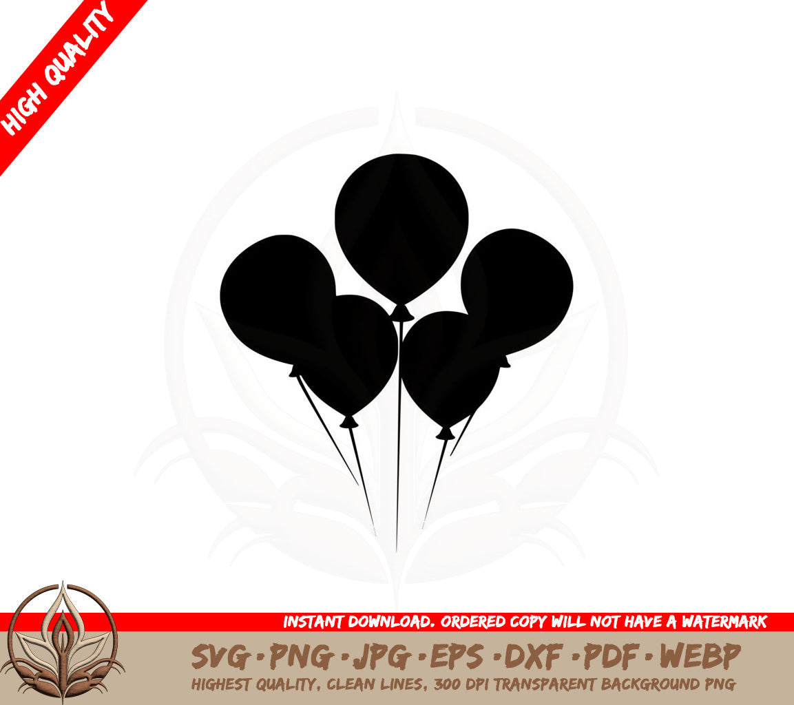 Birthday Balloon SVG 