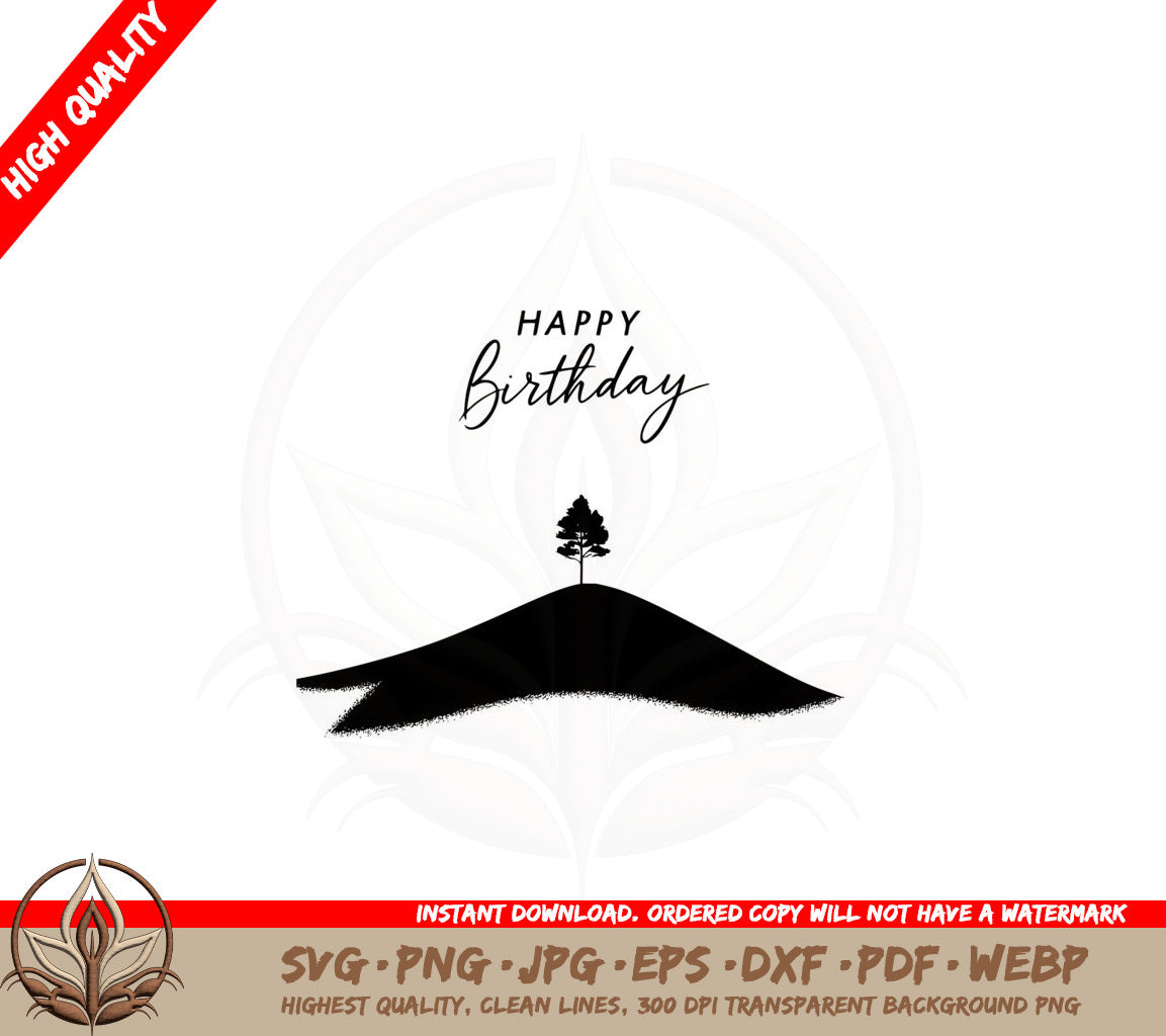 Birthday Hill Serenity SVG Cut File Download 