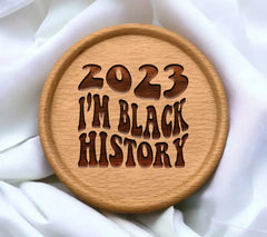 Im Black History Black History Month SVG Design SVG