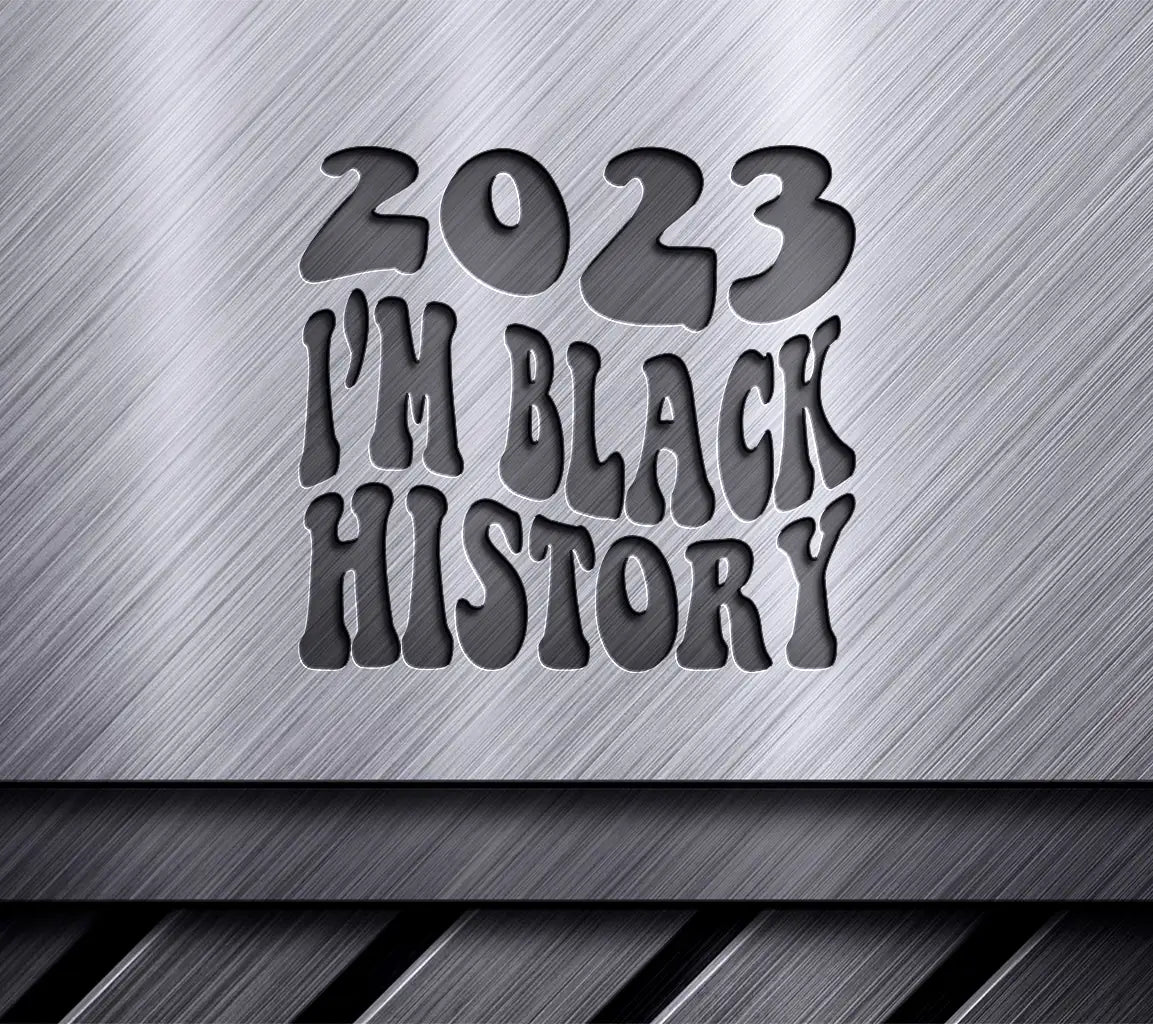 Im Black History Black History Month SVG Design SVG