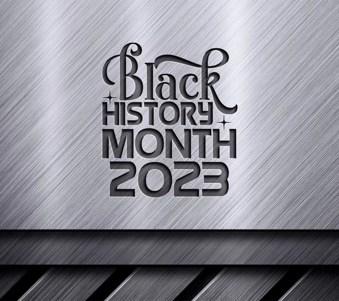 Black History Month 2023 Logo SVG -  Design SVG