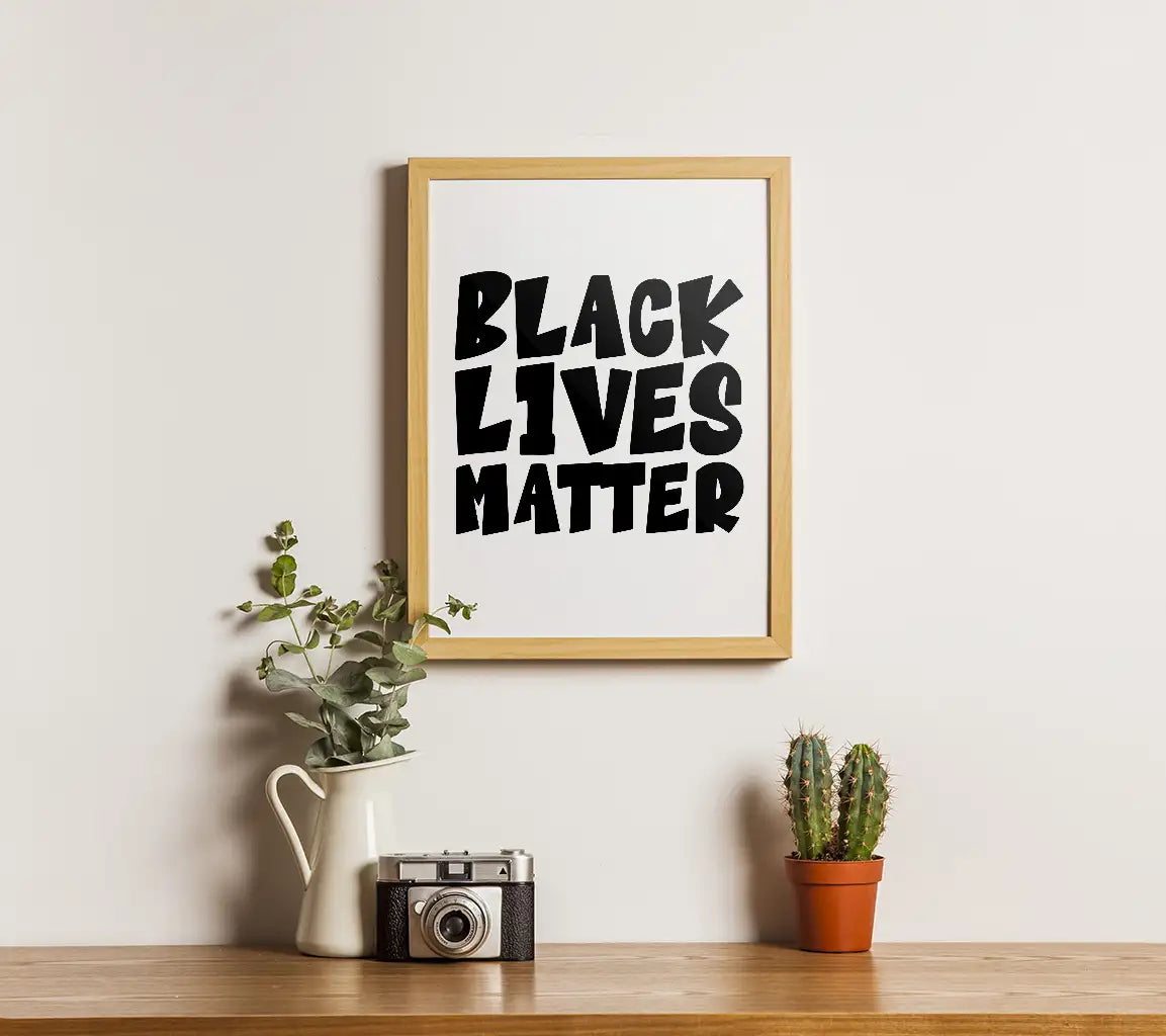 Black Lives Matter SVG Logo - Black History Month Design SVG