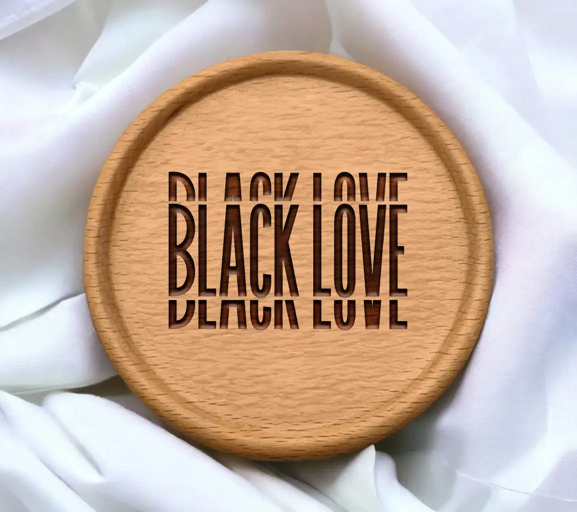 Black Love SVG Design - Black History Month SVG