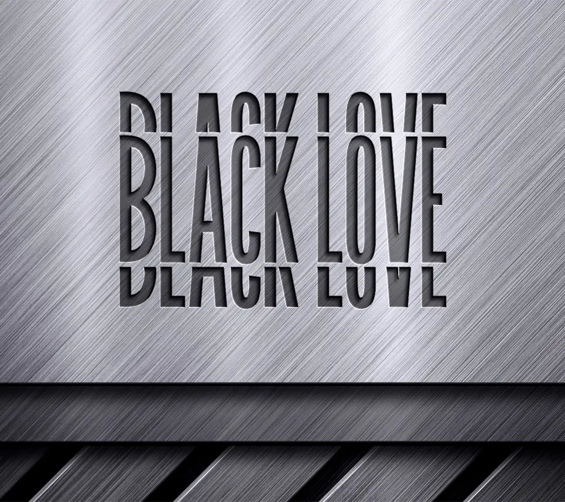 Black Love SVG Design - Black History Month SVG