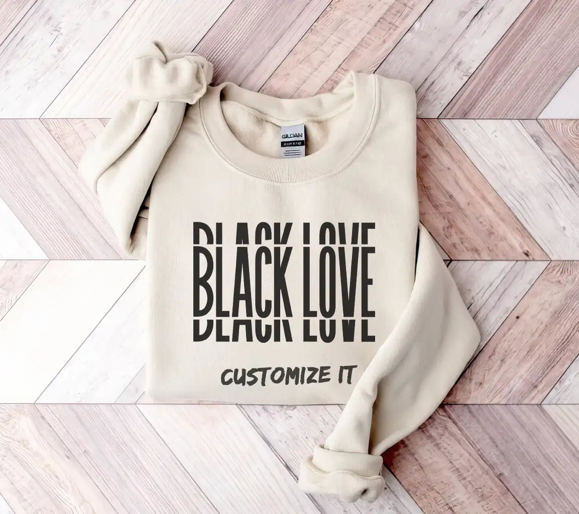 Black Love SVG Design - Black History Month SVG