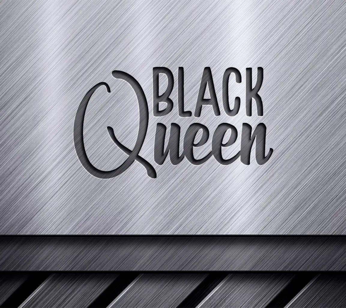 Black Queen SVG - Black History Month Design SVG