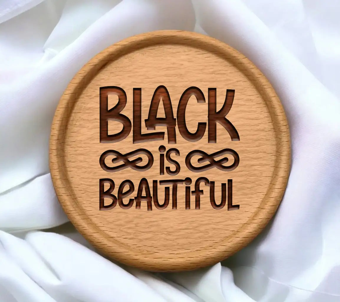 Black is Beautiful SVG - Black History Month Sign SVG