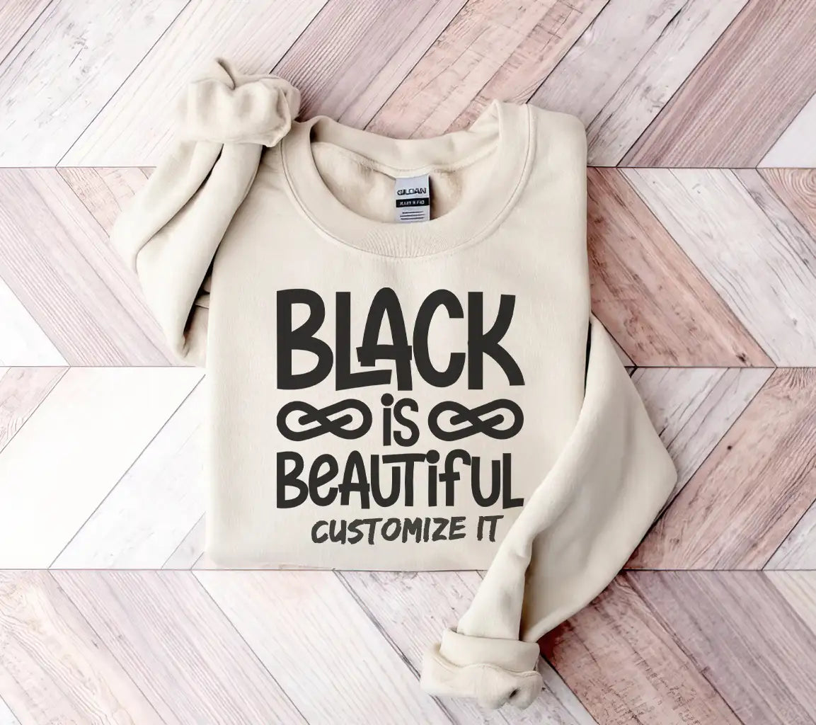 Black is Beautiful SVG - Black History Month Sign SVG