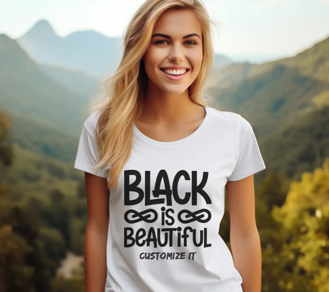 Black is Beautiful SVG - Black History Month Sign SVG