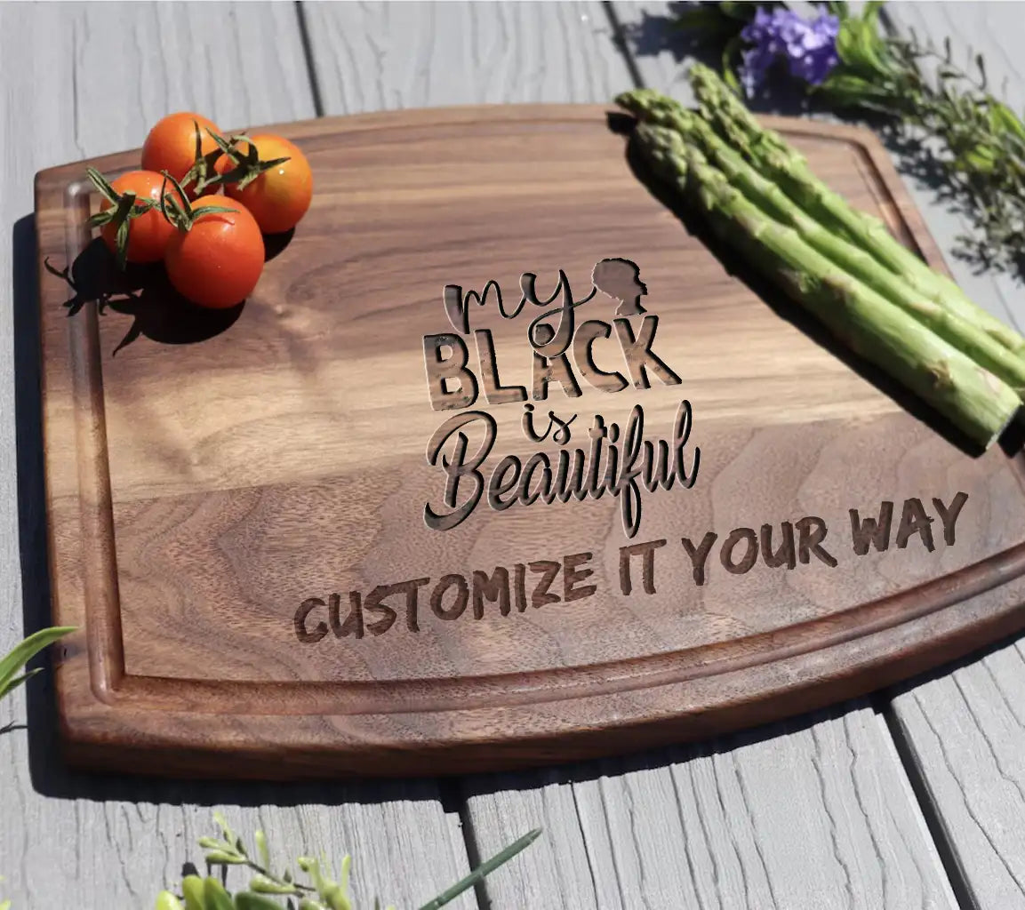 My Black Is Beautiful Silhouette SVG - Black History Month Design SVG