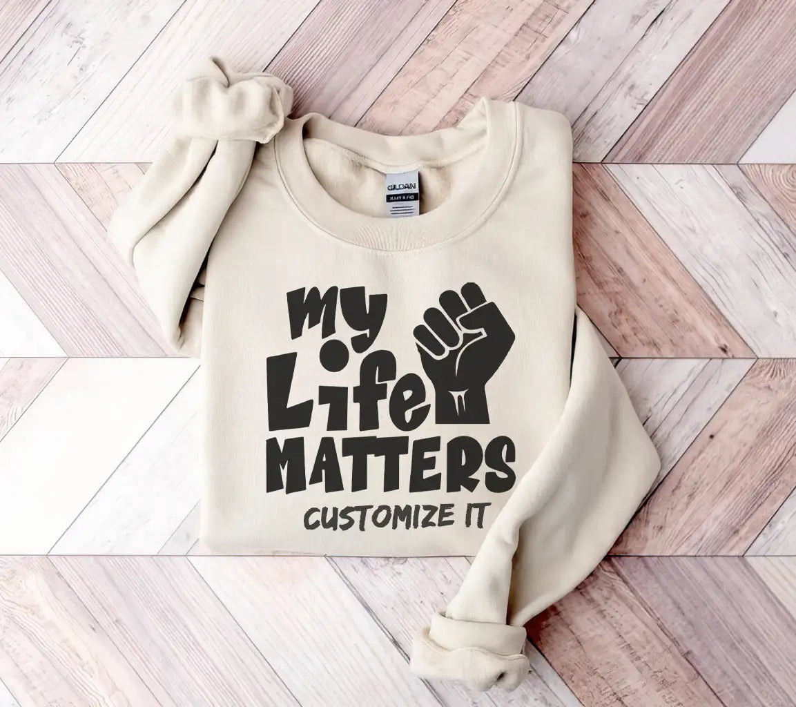 Black History Month My Life Matters Fist SVG Logo SVG