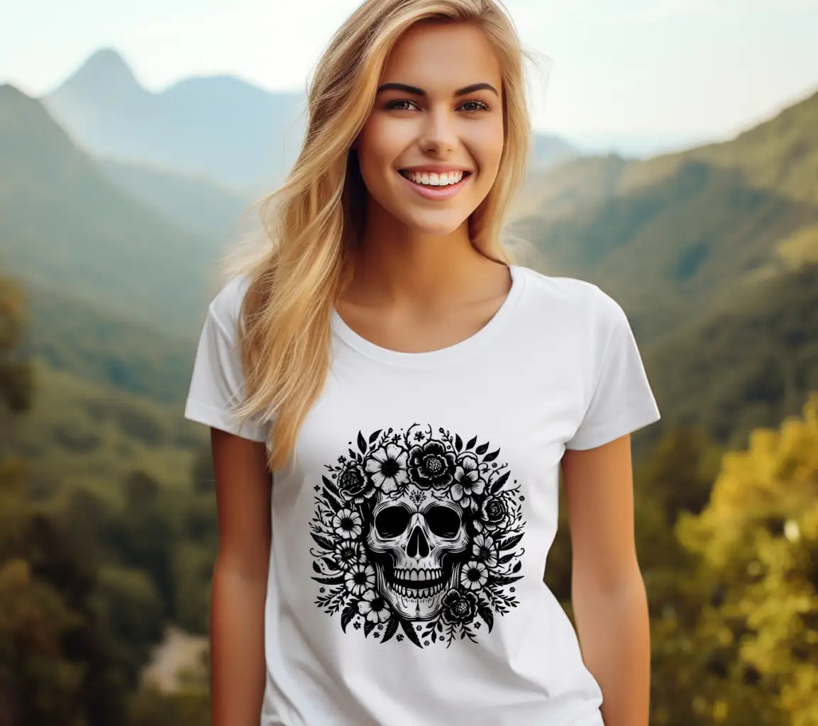 Blossoming Skull