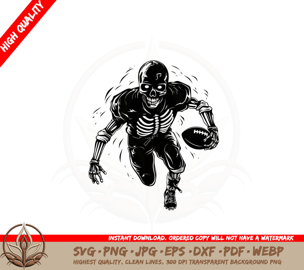 Bones on the Gridiron SVG 