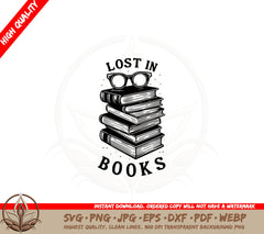 Book Lover SVG 