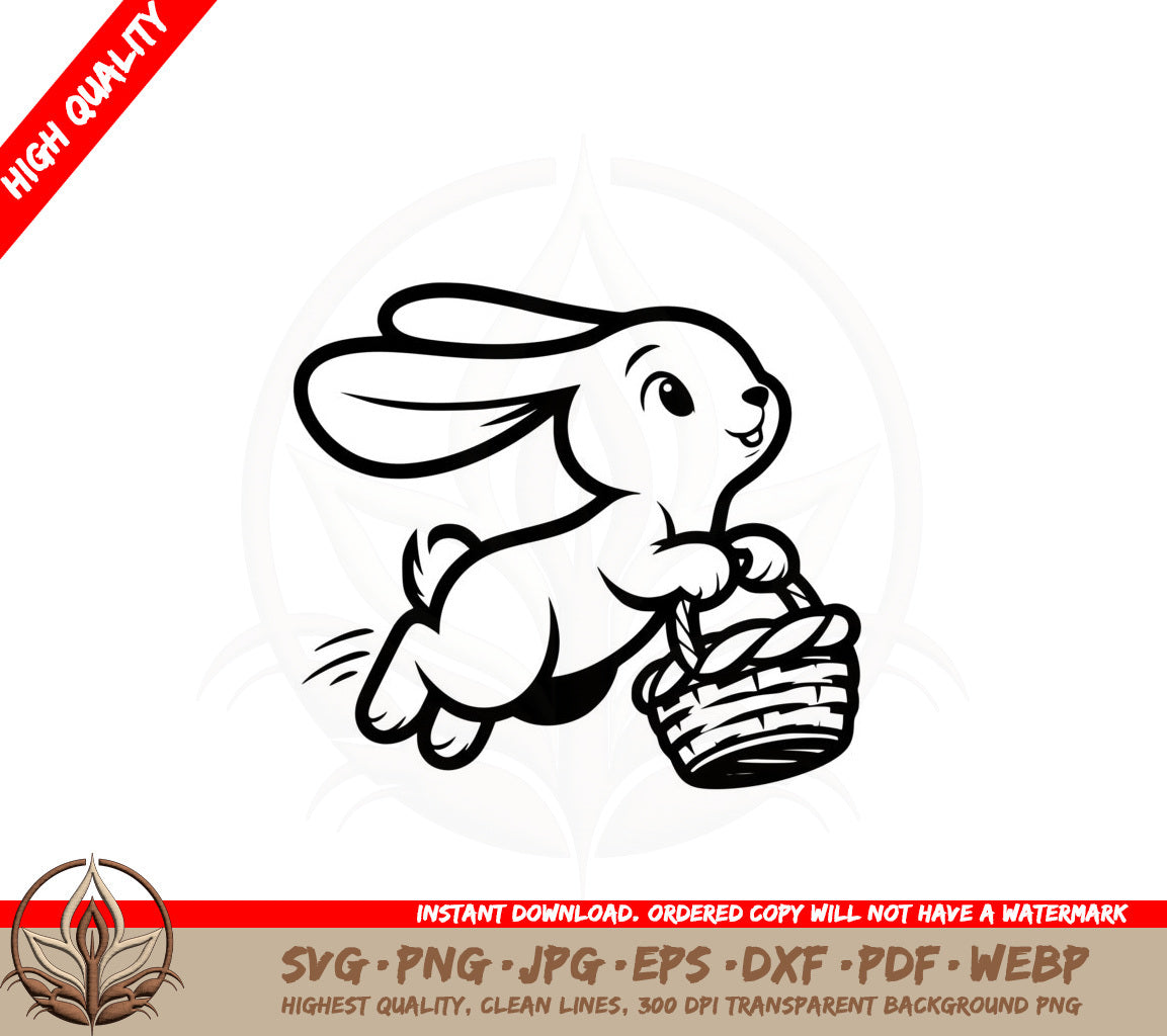 Bouncing Bunny SVG 