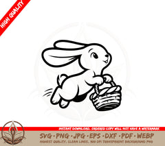 Bouncing Bunny SVG 