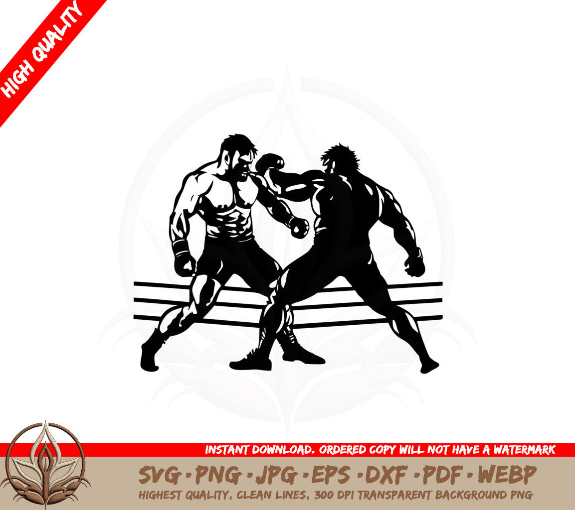 Boxing Knockout SVG 