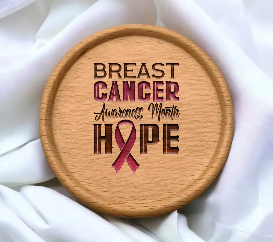 Pink Ribbon Breast Cancer Awareness Month SVG SVG