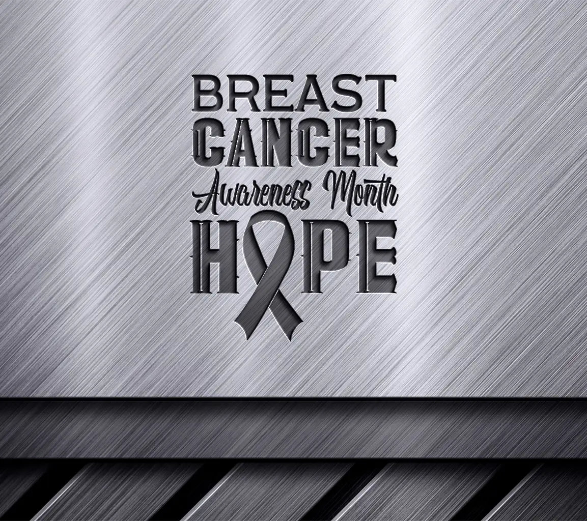 Pink Ribbon Breast Cancer Awareness Month SVG SVG