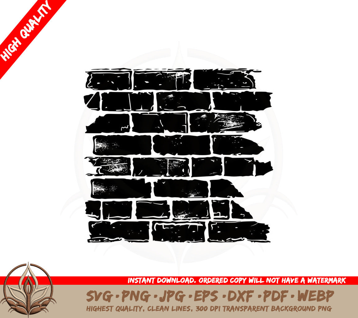 Brick Wall SVG 