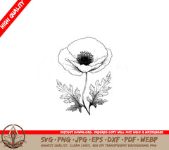 Brilliant Poppy SVG Offering