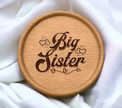 Big Sister SVG Design -  Sign for Brother & Sister SVG