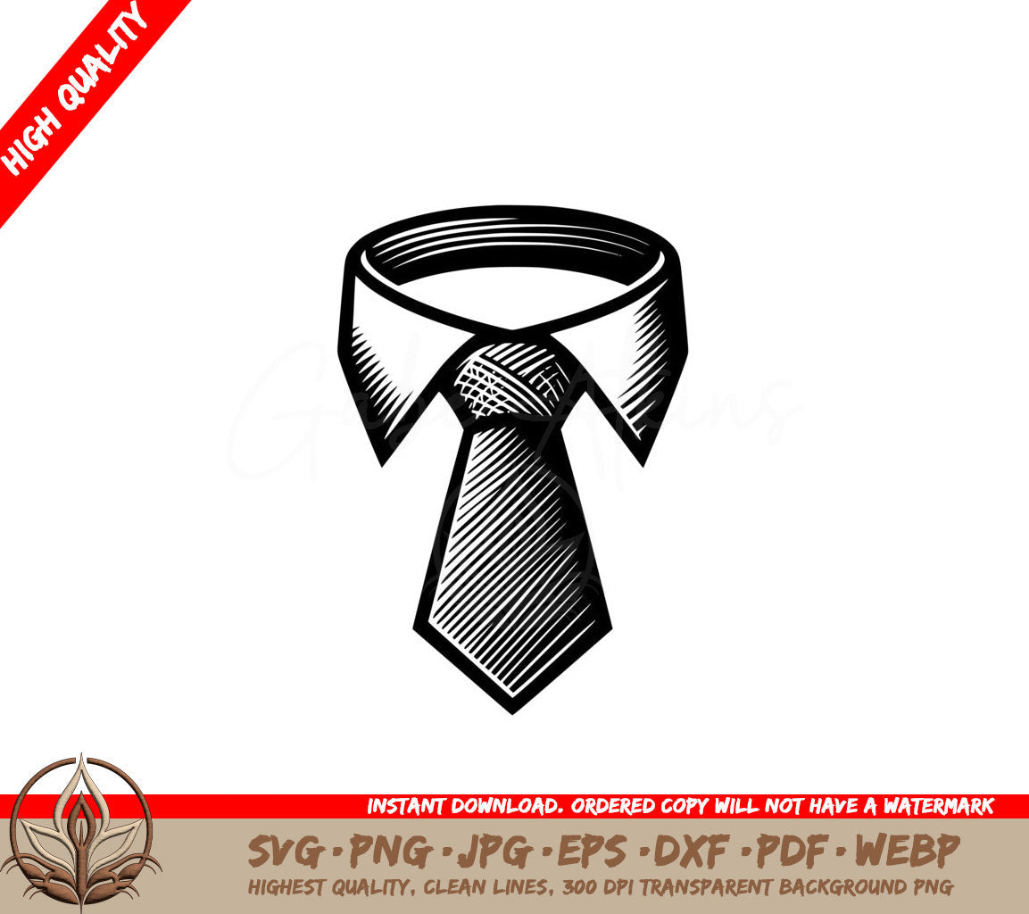 Business Tie SVG Digital File