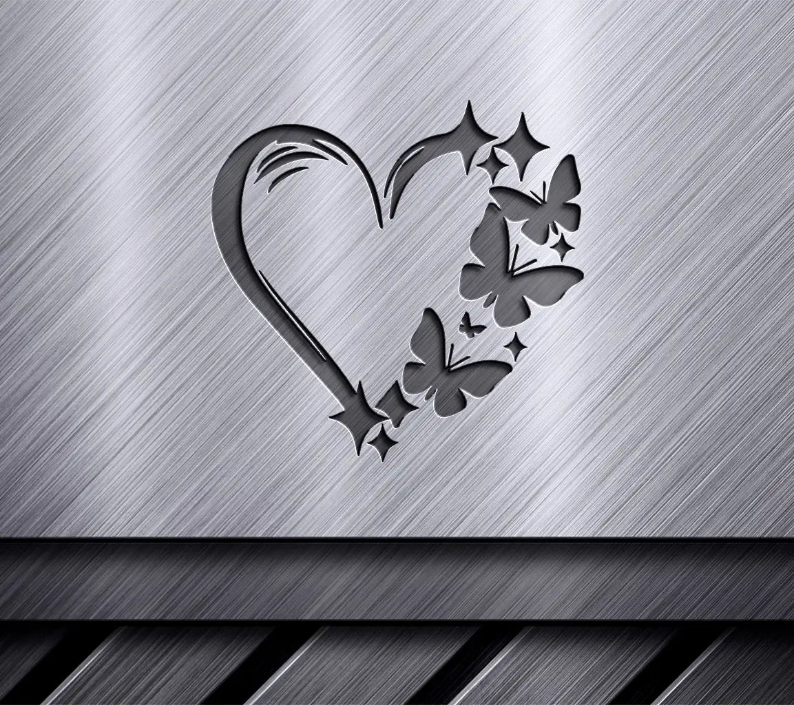 Butterfly Valentine Svg