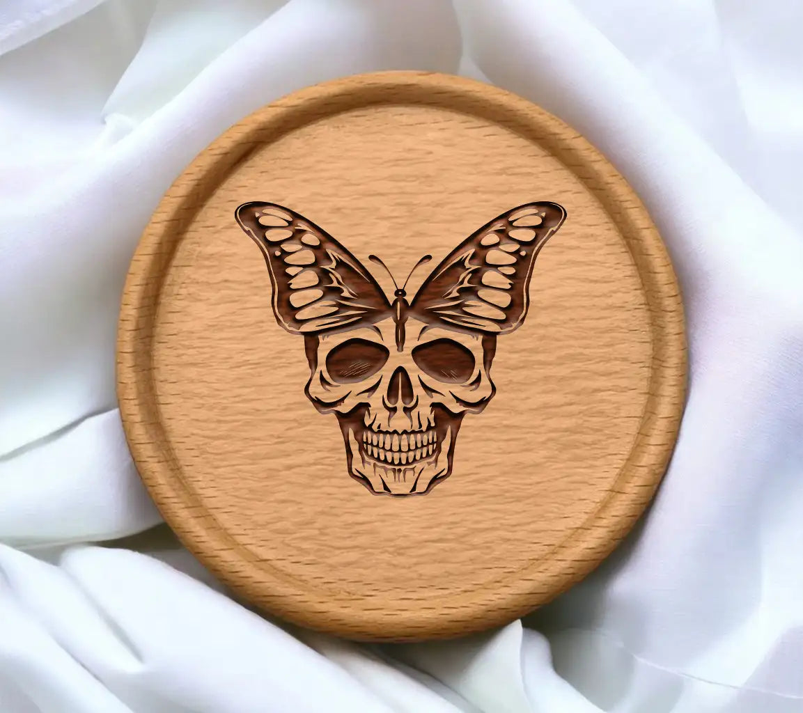 Butterfly Wing Skull