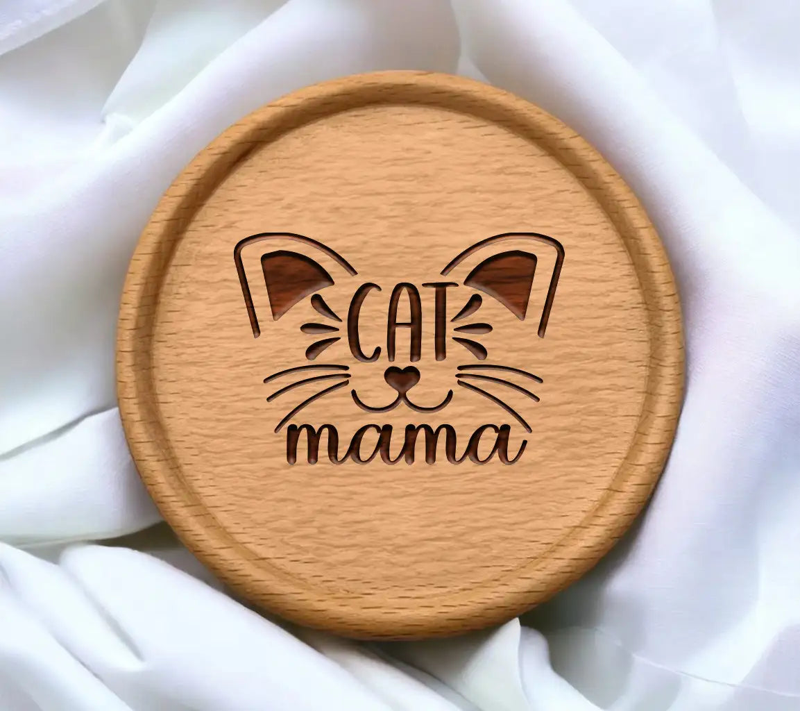  Cat Mama SVG - Cute Cat Design for Mom SVG