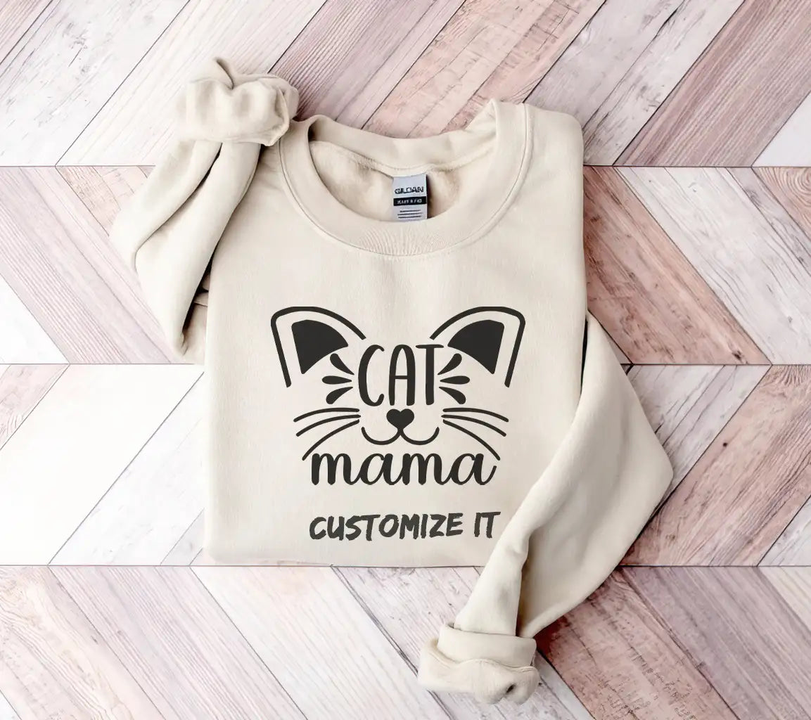  Cat Mama SVG - Cute Cat Design for Mom SVG