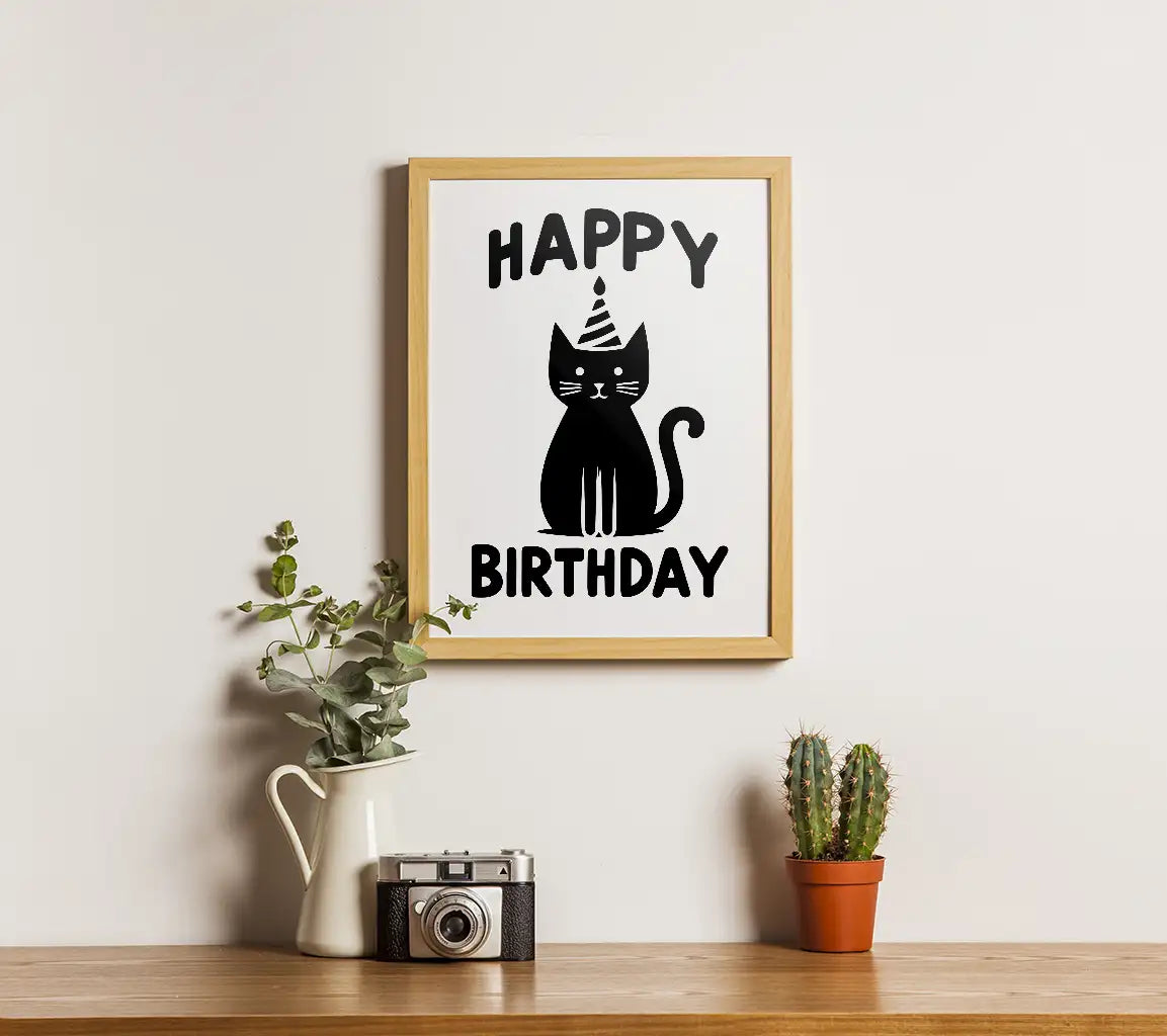 Cat Birthday Celebration