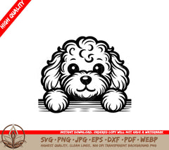 Cavapoo Pup SVG Single Product File