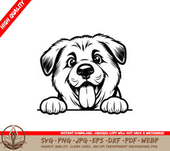 Cheerful Anatolian Shepherd SVG - Digital Product with Multiple Formats