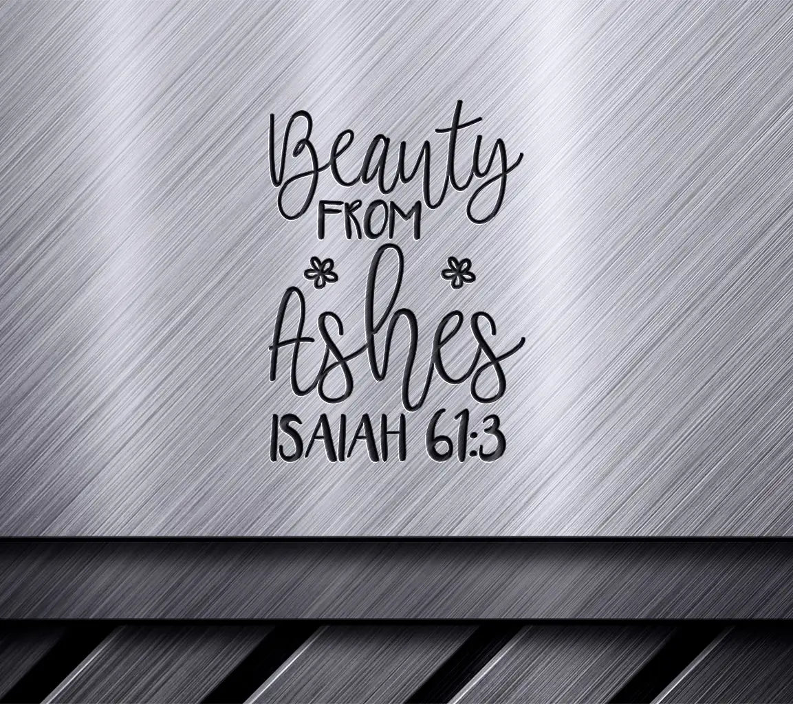 Beauty From Ashes Butterfly SVG - Christian Design SVG