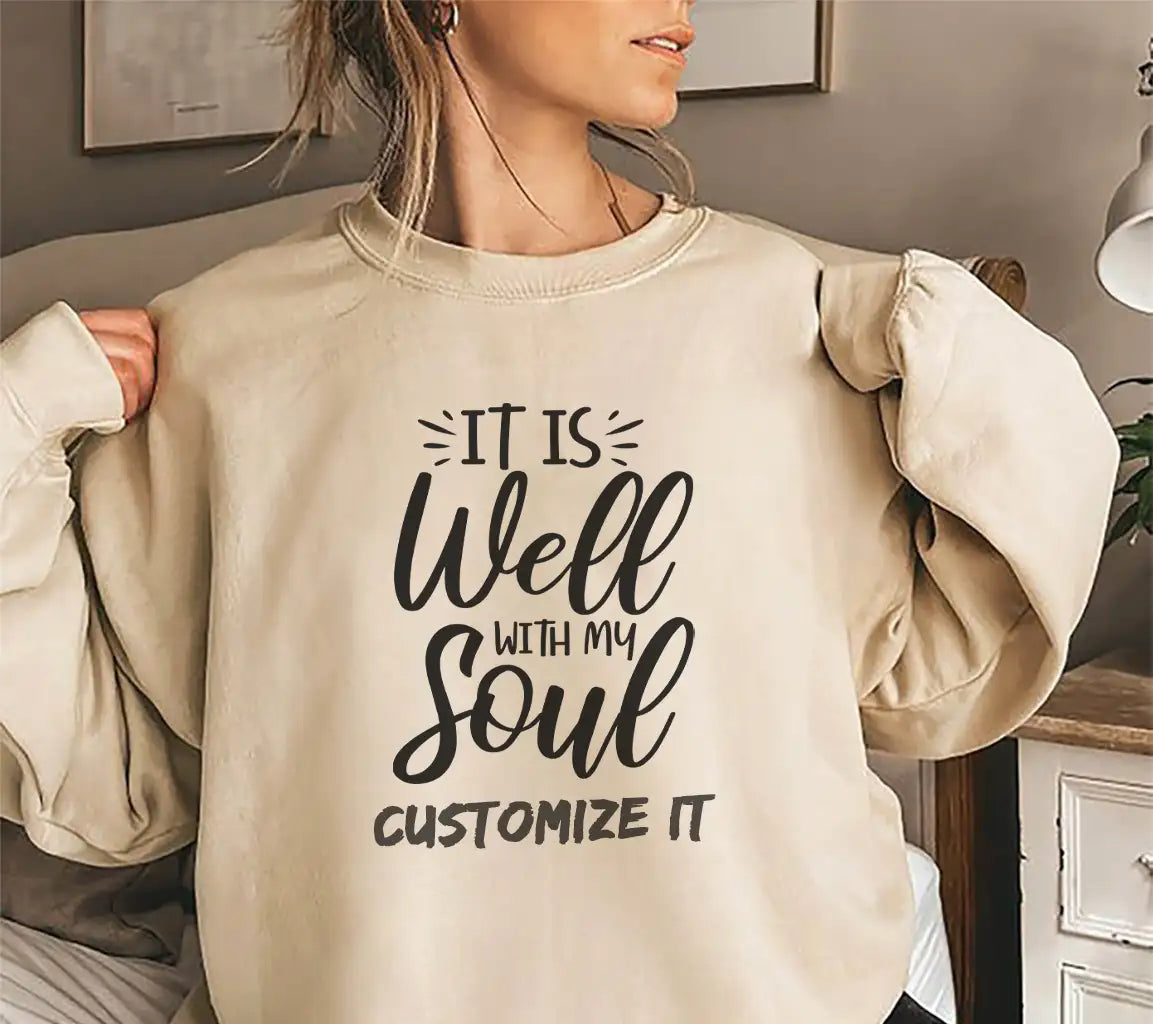 It Is Well With My Soul SVG - Christian Design SVG