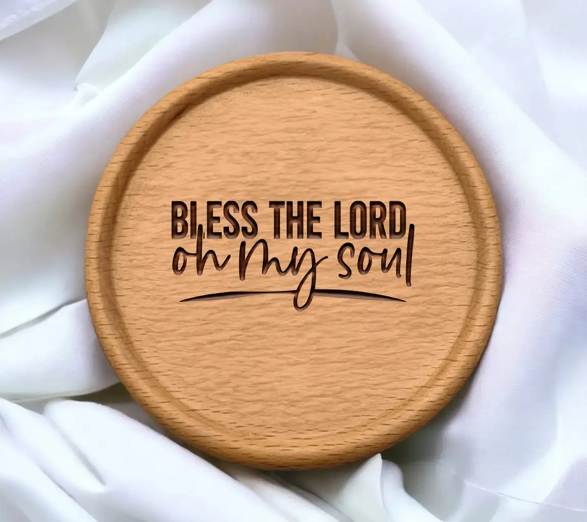 Bless the Lord Oh My Soul -  Christian SVG Logo SVG