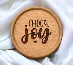 Choose Joy SVG with Heart - Christian Design SVG