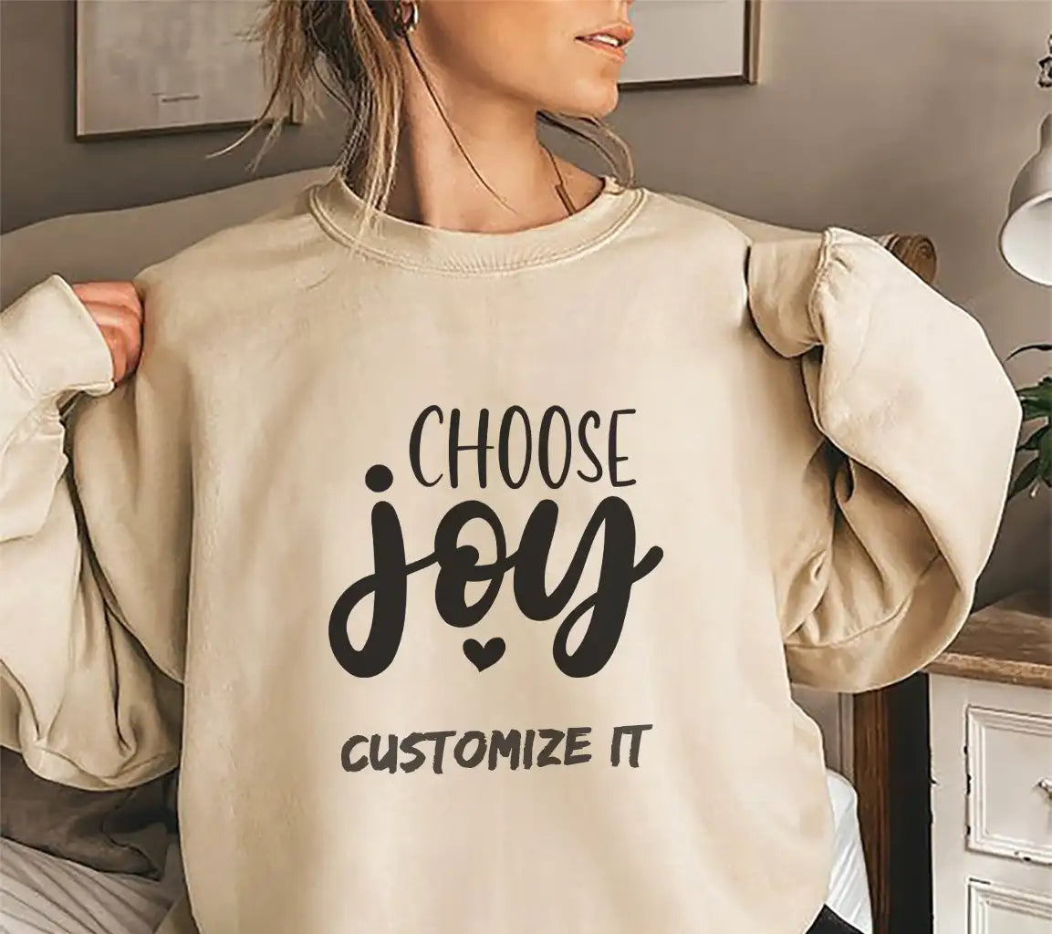 Choose Joy SVG with Heart - Christian Design SVG