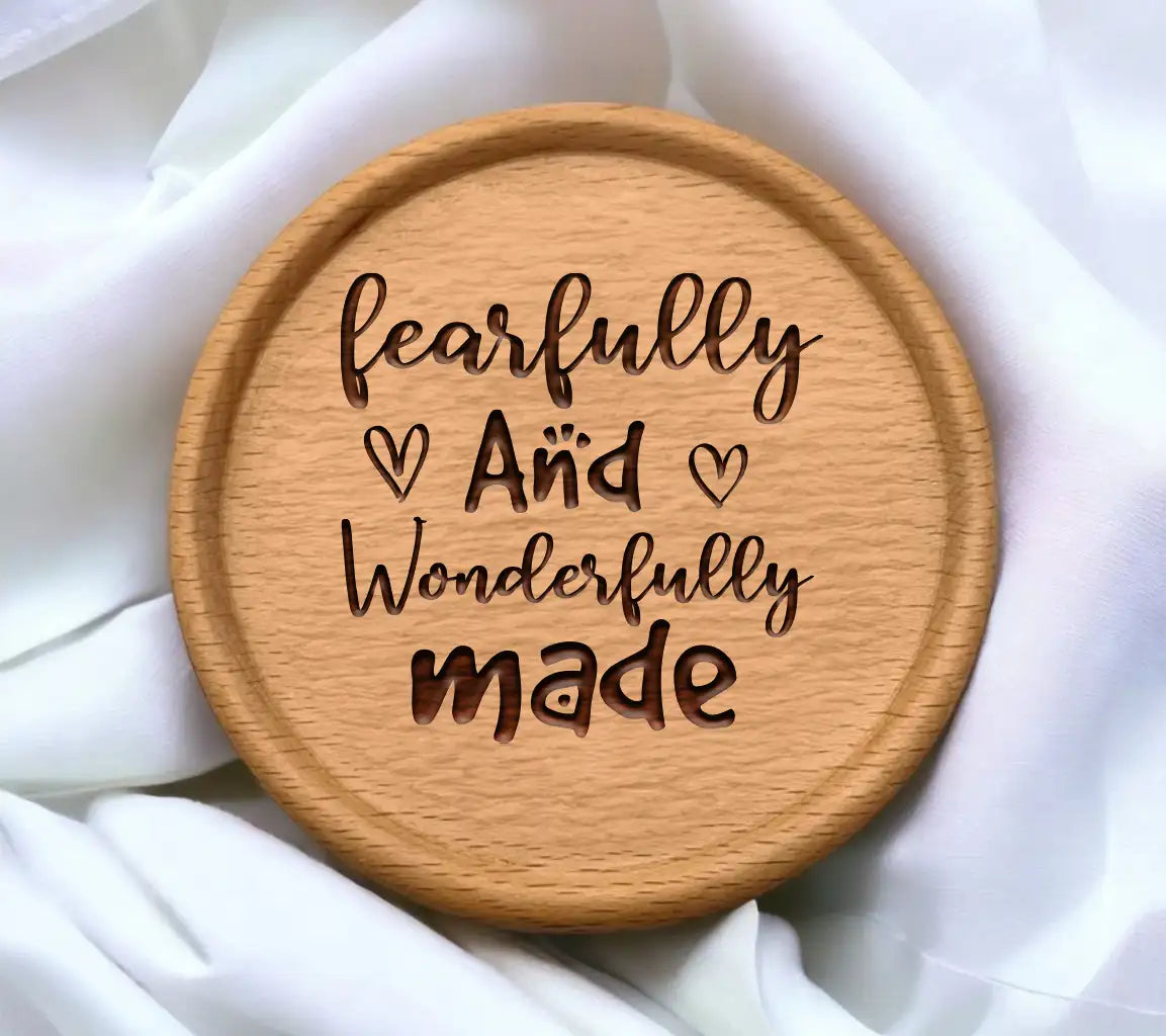 Fearfully & Wonderfully Made SVG - Christian Design SVG