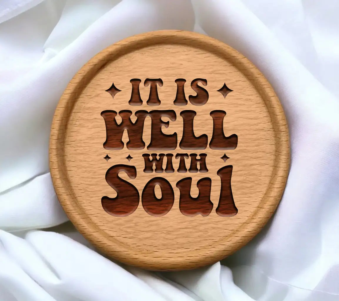 It Is Well With My Soul  SVG Logo - Christian Design SVG